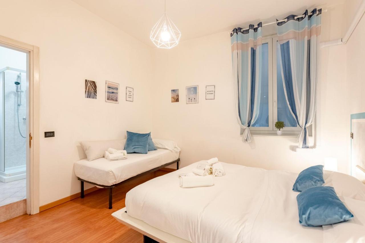 Mazzini 12 Very Central Apartment With Private Garage, Air Conditioning, Wifi, Just 50 Meters From The Beach Рапалло Экстерьер фото