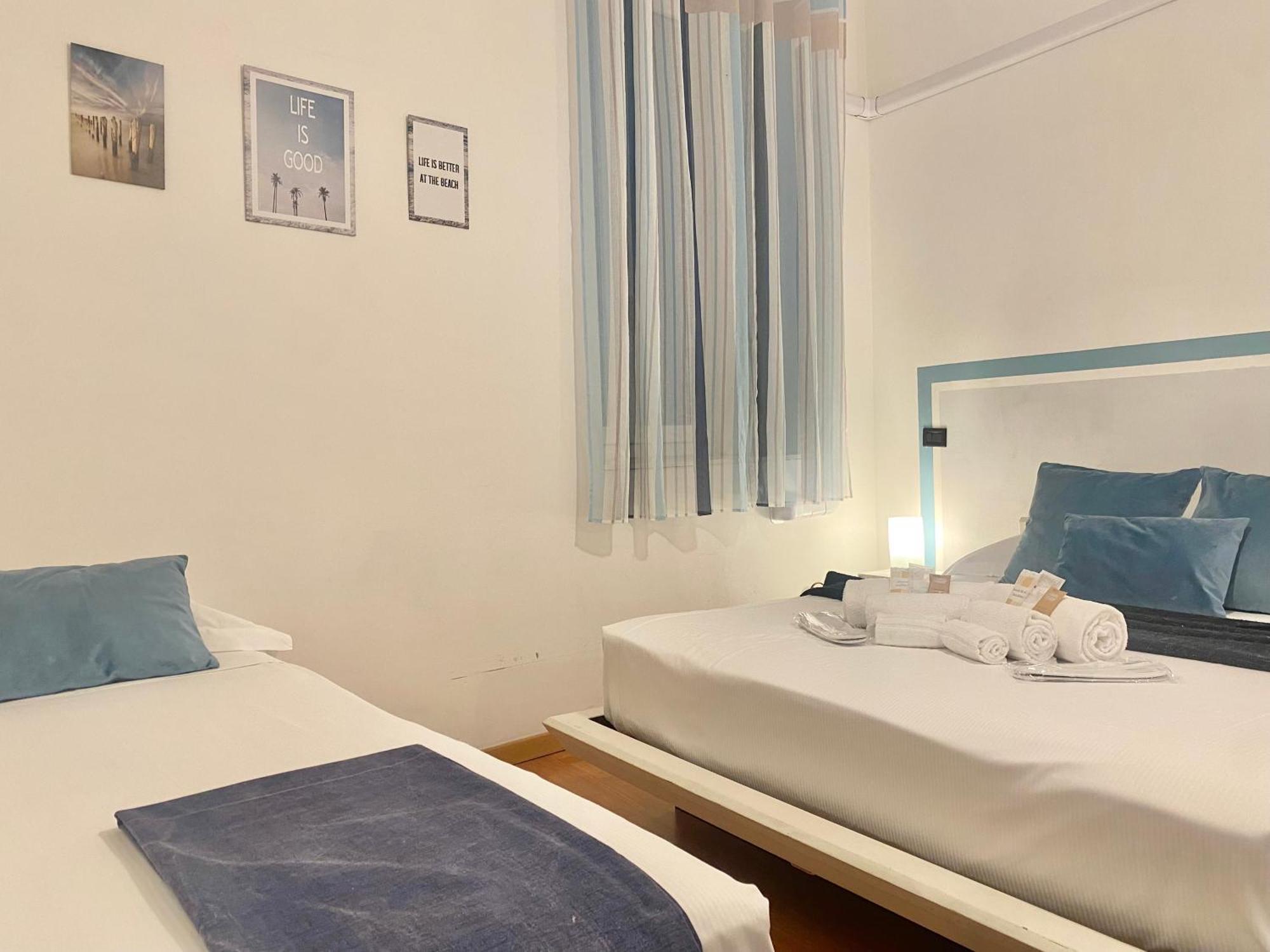 Mazzini 12 Very Central Apartment With Private Garage, Air Conditioning, Wifi, Just 50 Meters From The Beach Рапалло Экстерьер фото